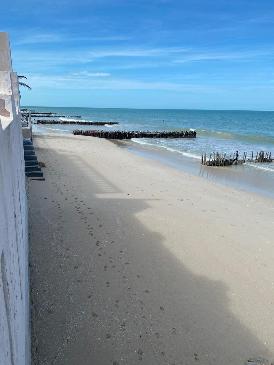 Casa Blanca en la Playa de Chelem