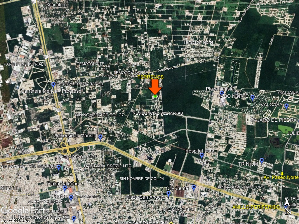 Terreno 2, Residencial del Mayab