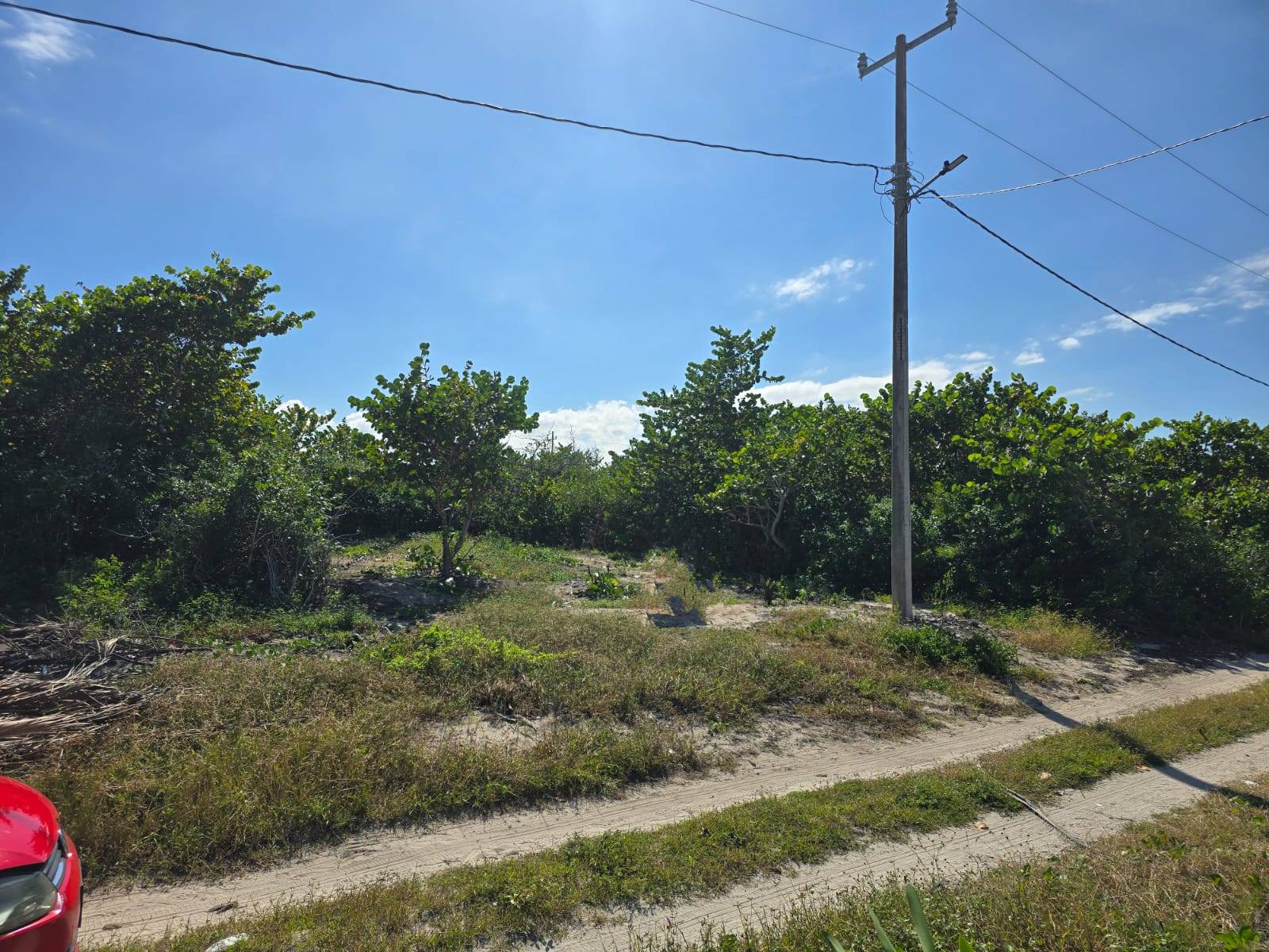 10 meters in front of the emerald Coast.
