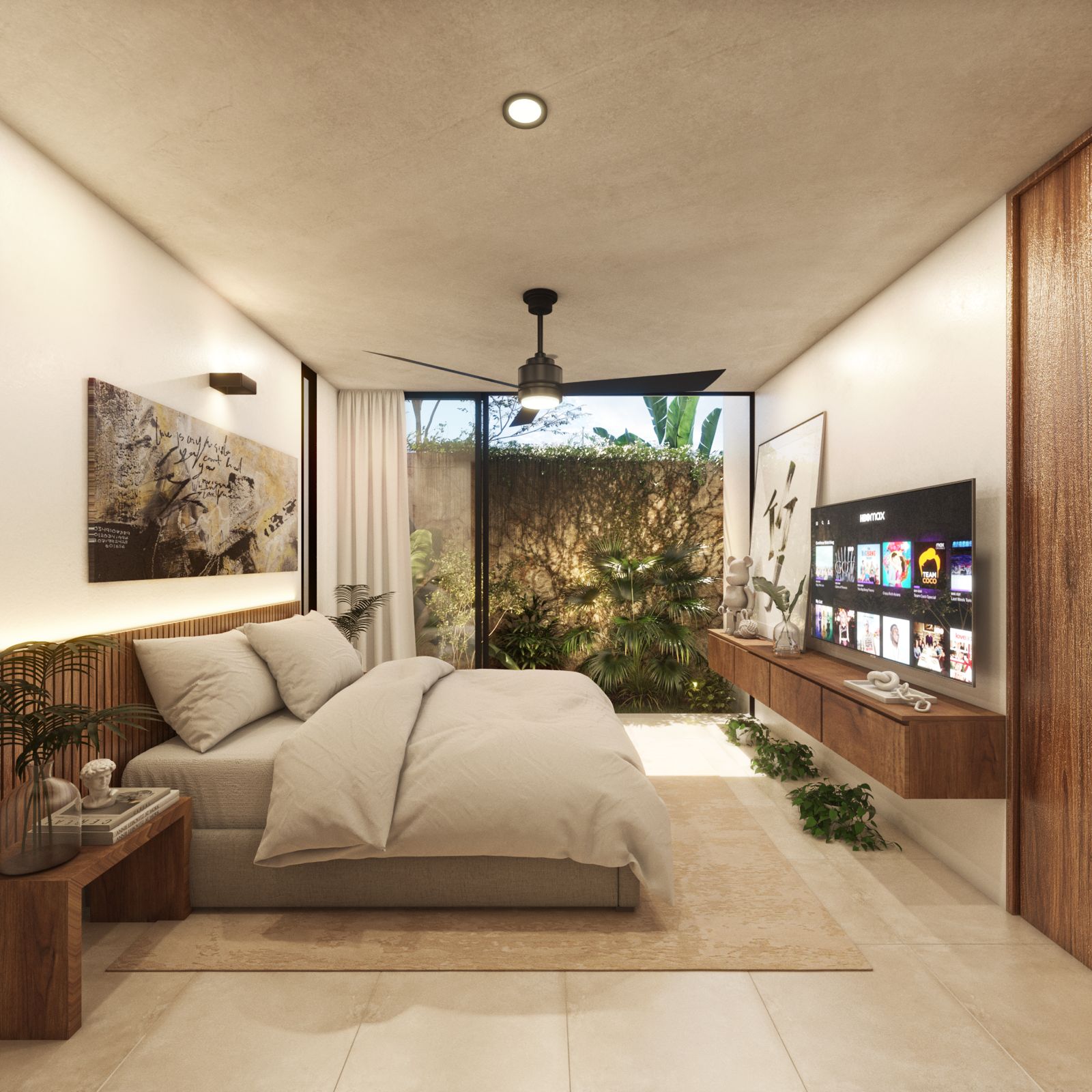 Apartamentos en Dizitya rodeados de Vegetación