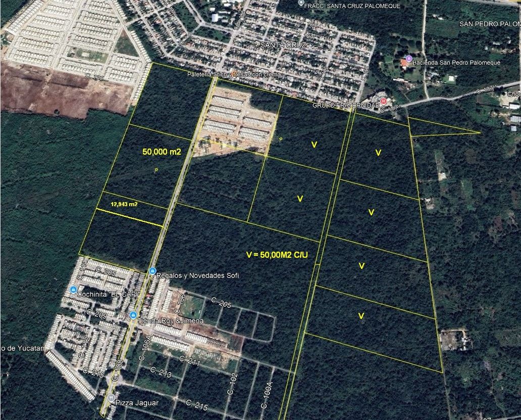 5 hectáreas en el sur de la ciudad