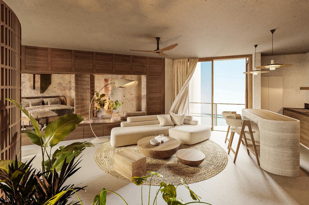 Beachfront Apartments in Holbox