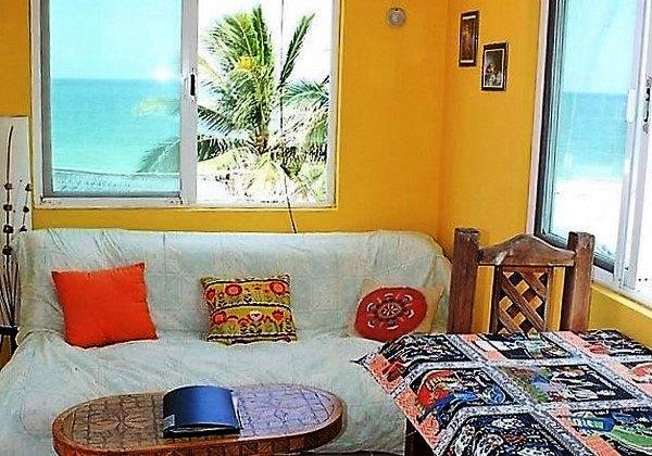 Beautiful Beachfront Inn  “Casa Rosa”  Chelem