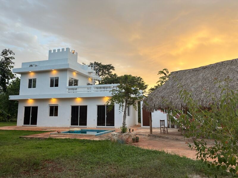 Una finca privada con un toque de magia